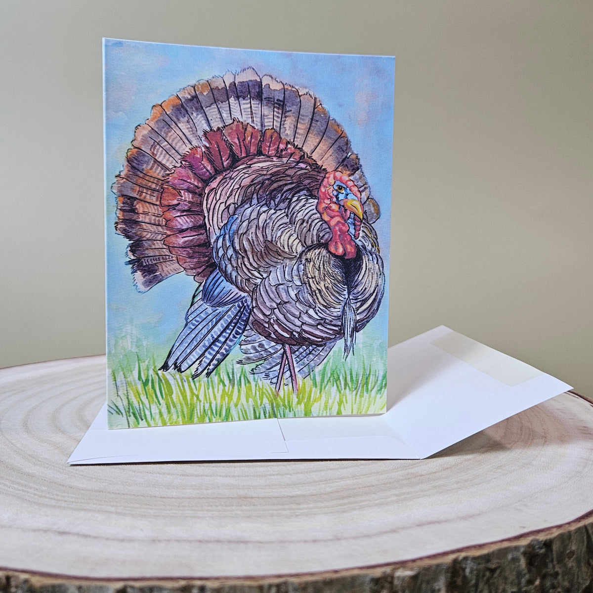 Turkey Thanksgiving Card | Critterwit & Co.