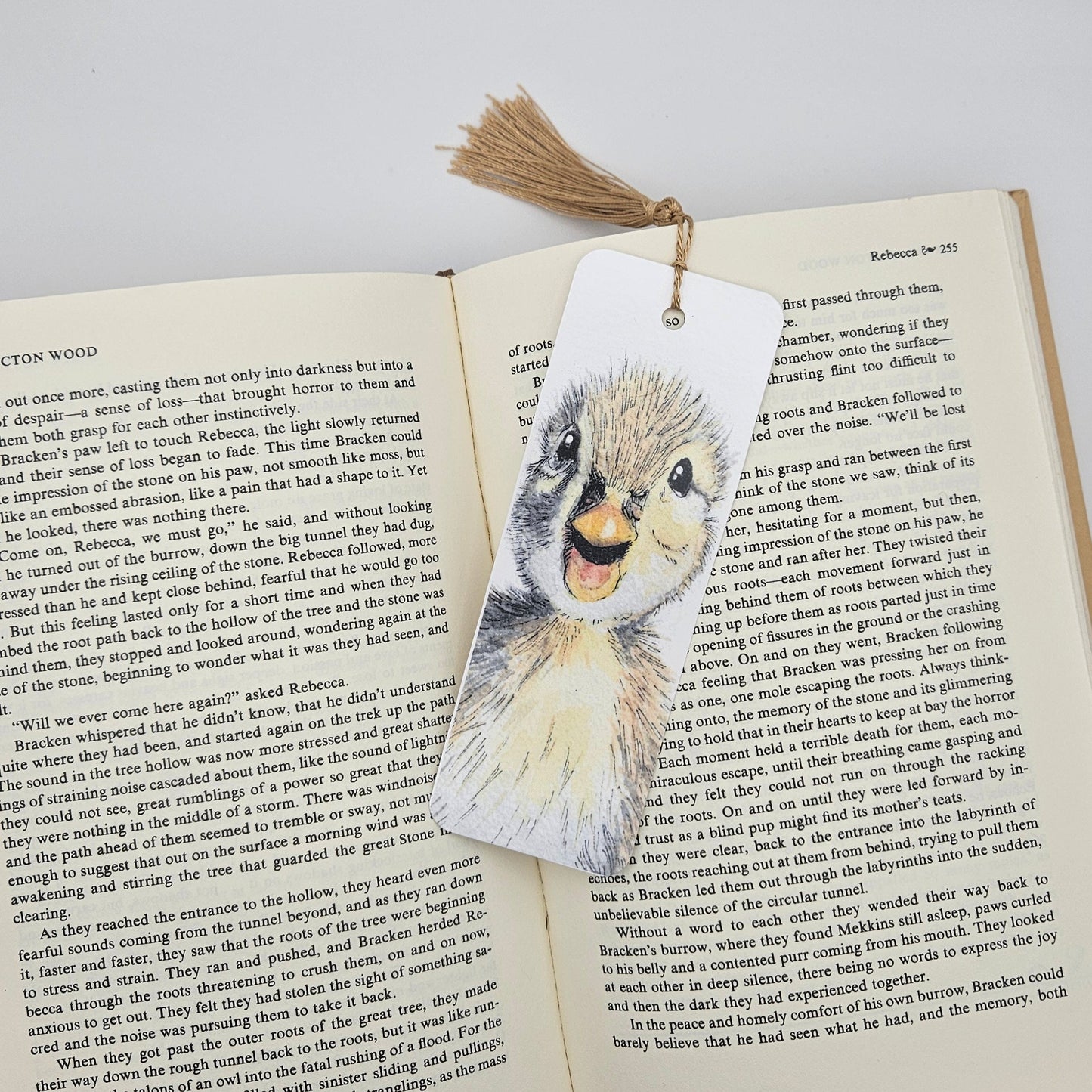 Duckling Woodland Animal Bookmark