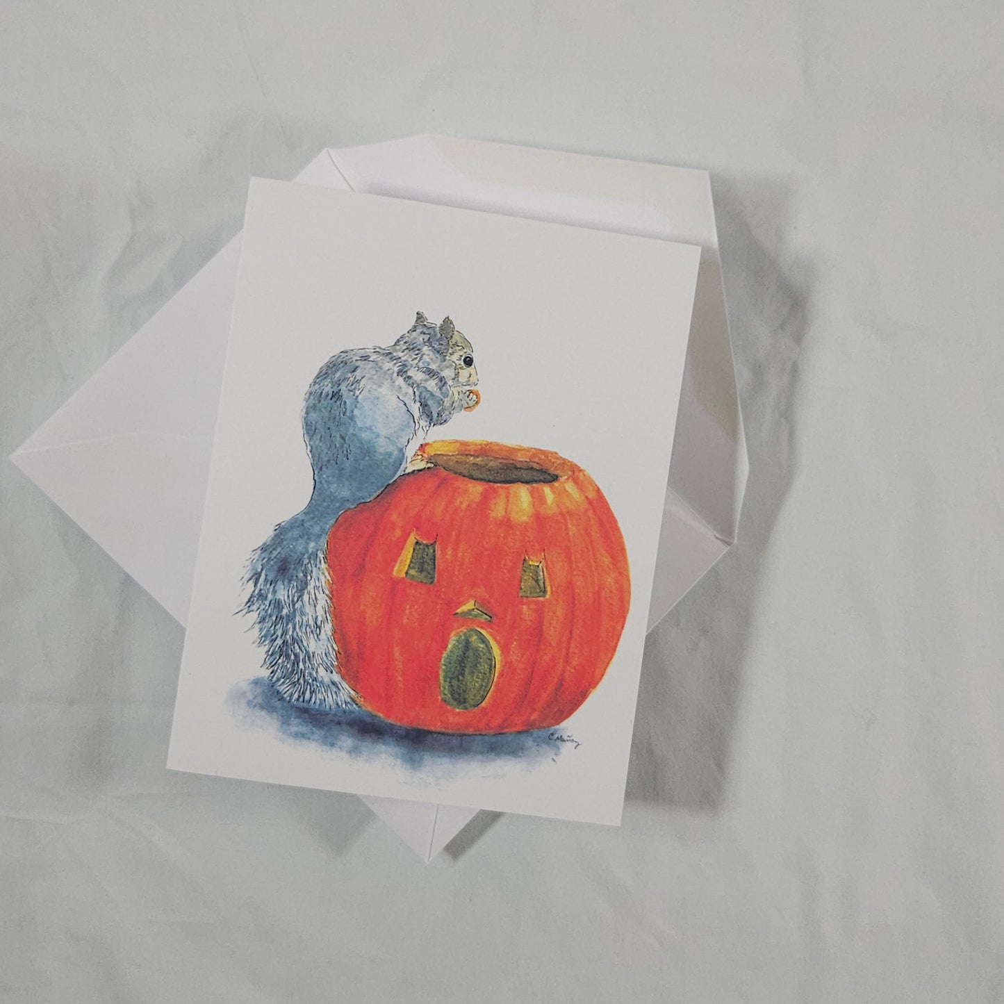Pumpkin Surprise Card