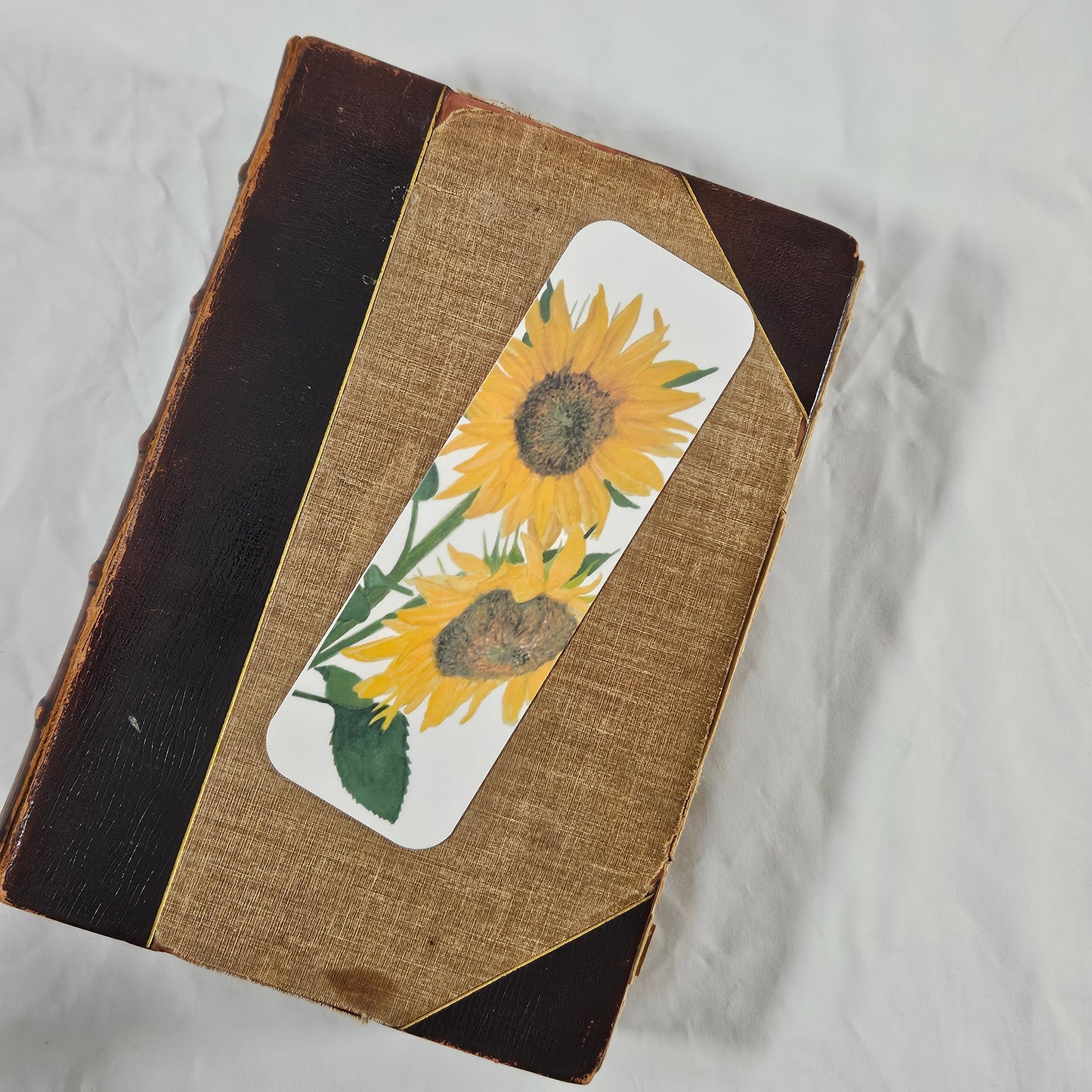 Sunflowers bookmark