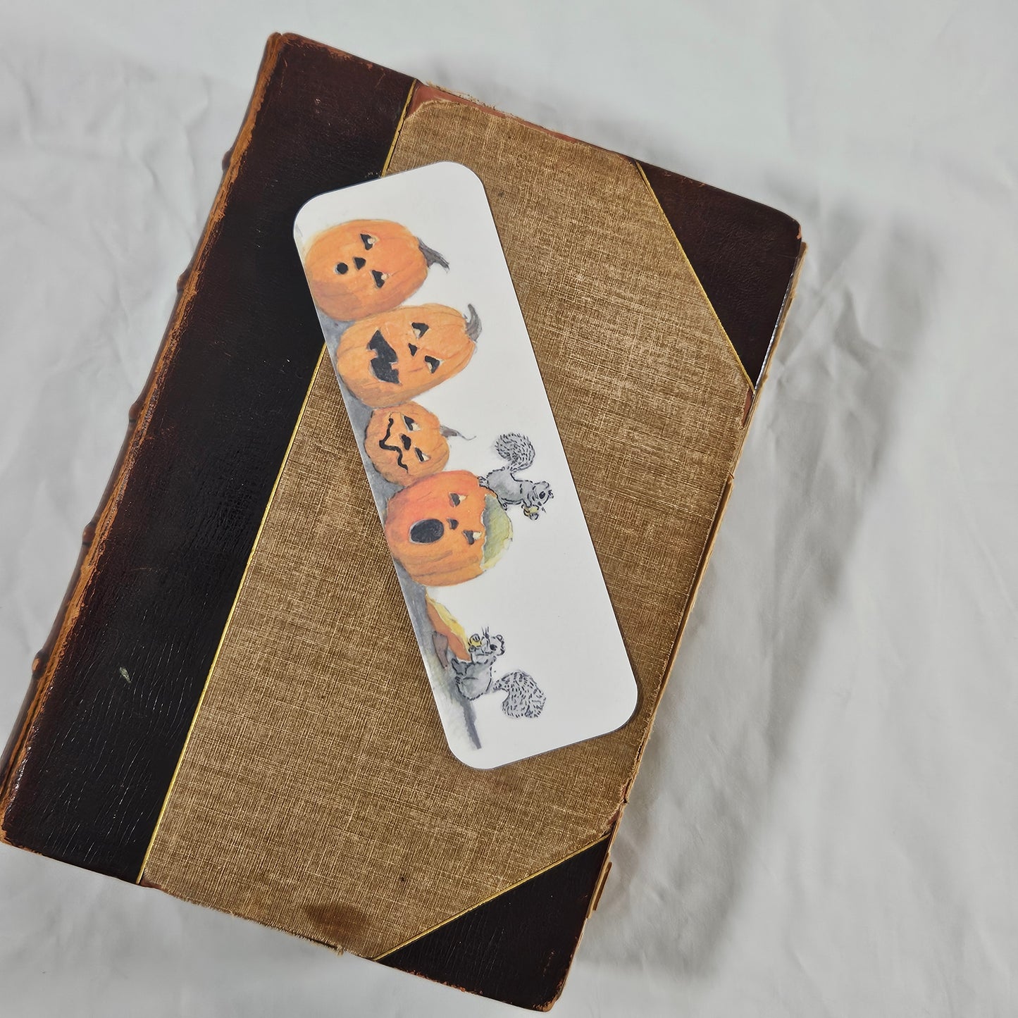 Morning After Pumpkins bookmark