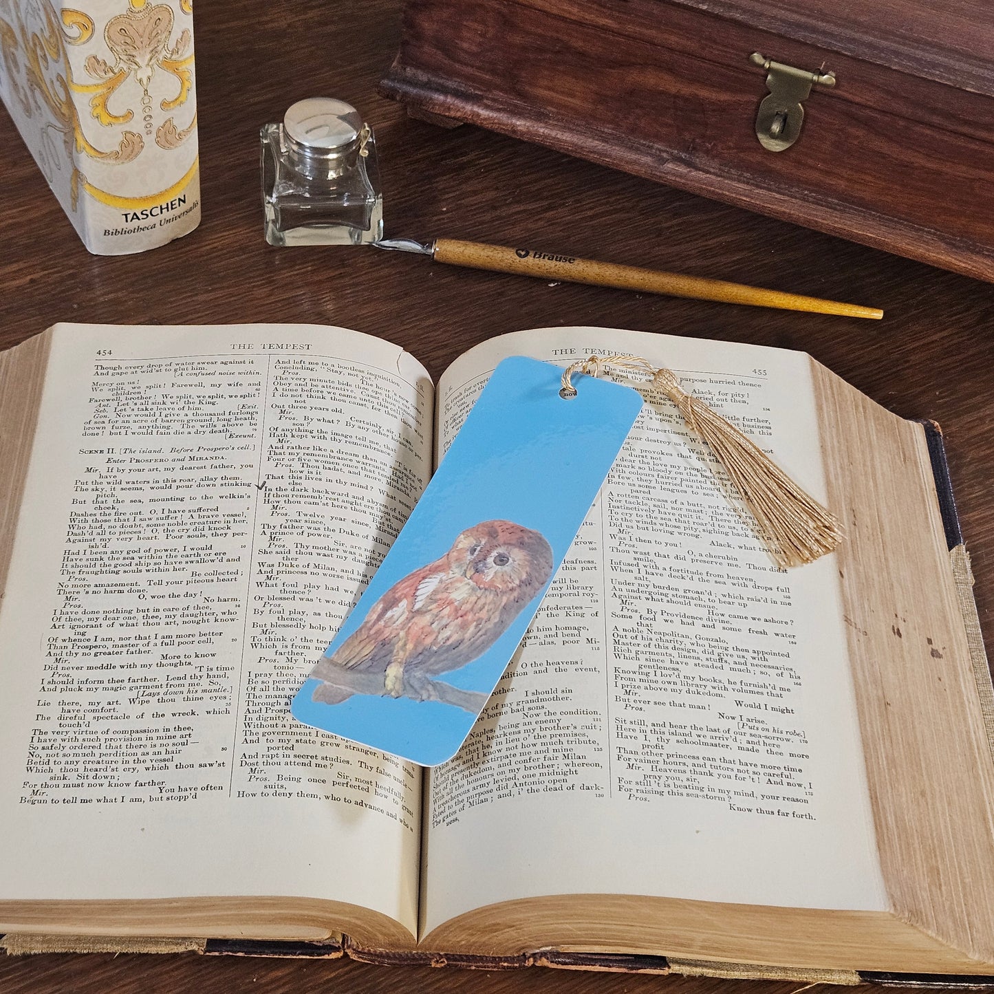 Whoo's There Bookmark