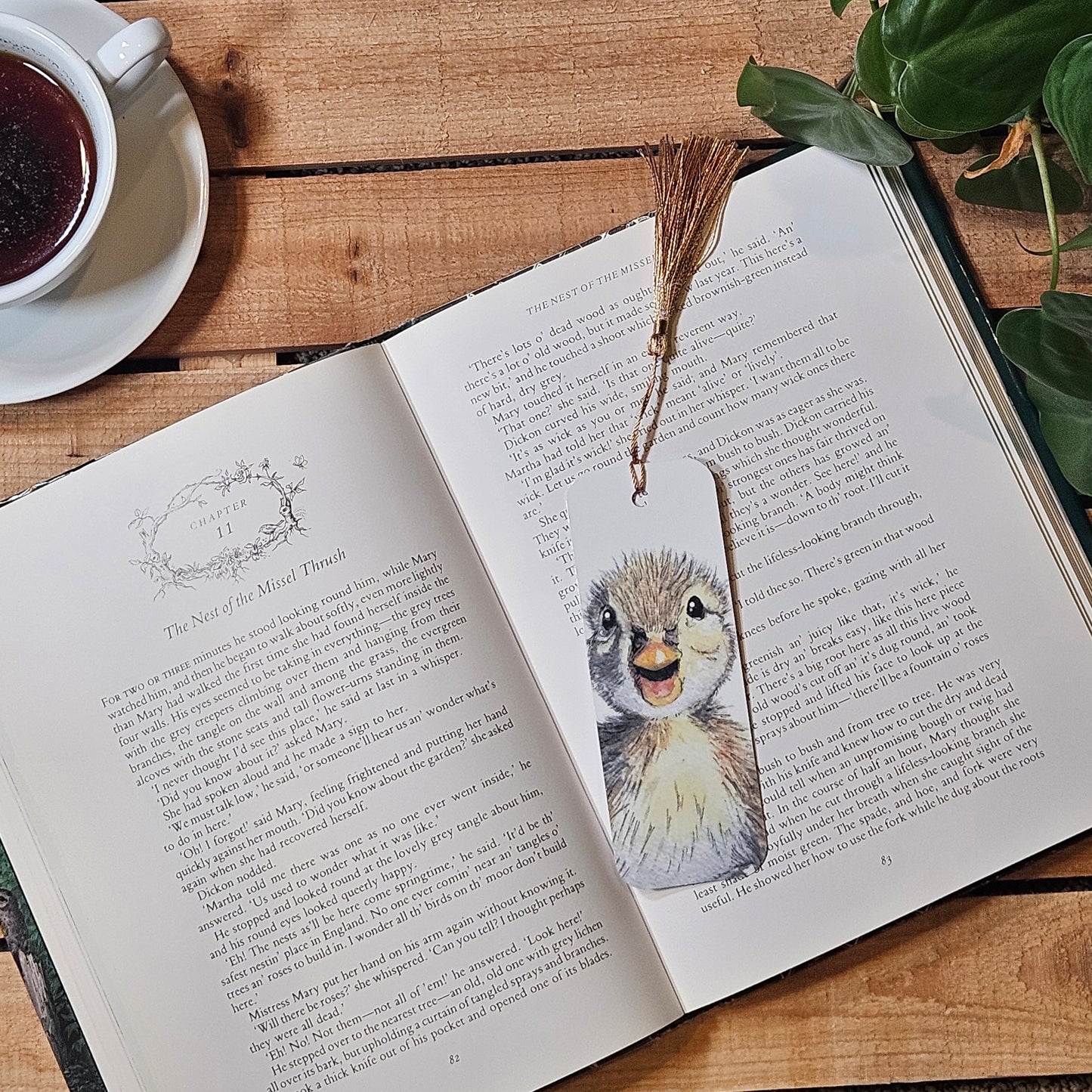 Duckling Woodland Animal Bookmark