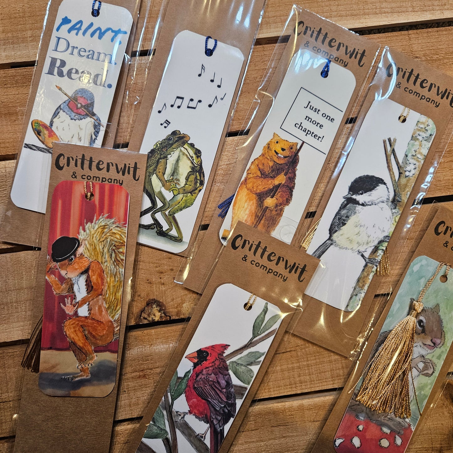 One More Chapter Groundhog Bookmark