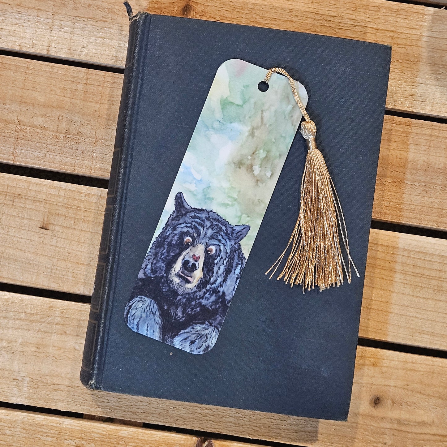 Buggin you bear bookmark