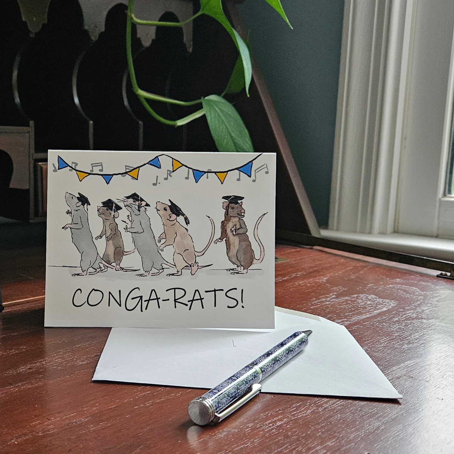 Conga-rats! Card