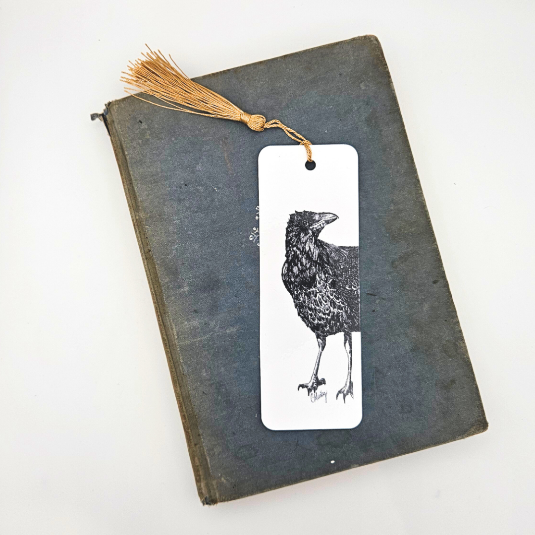 Crow bookmark