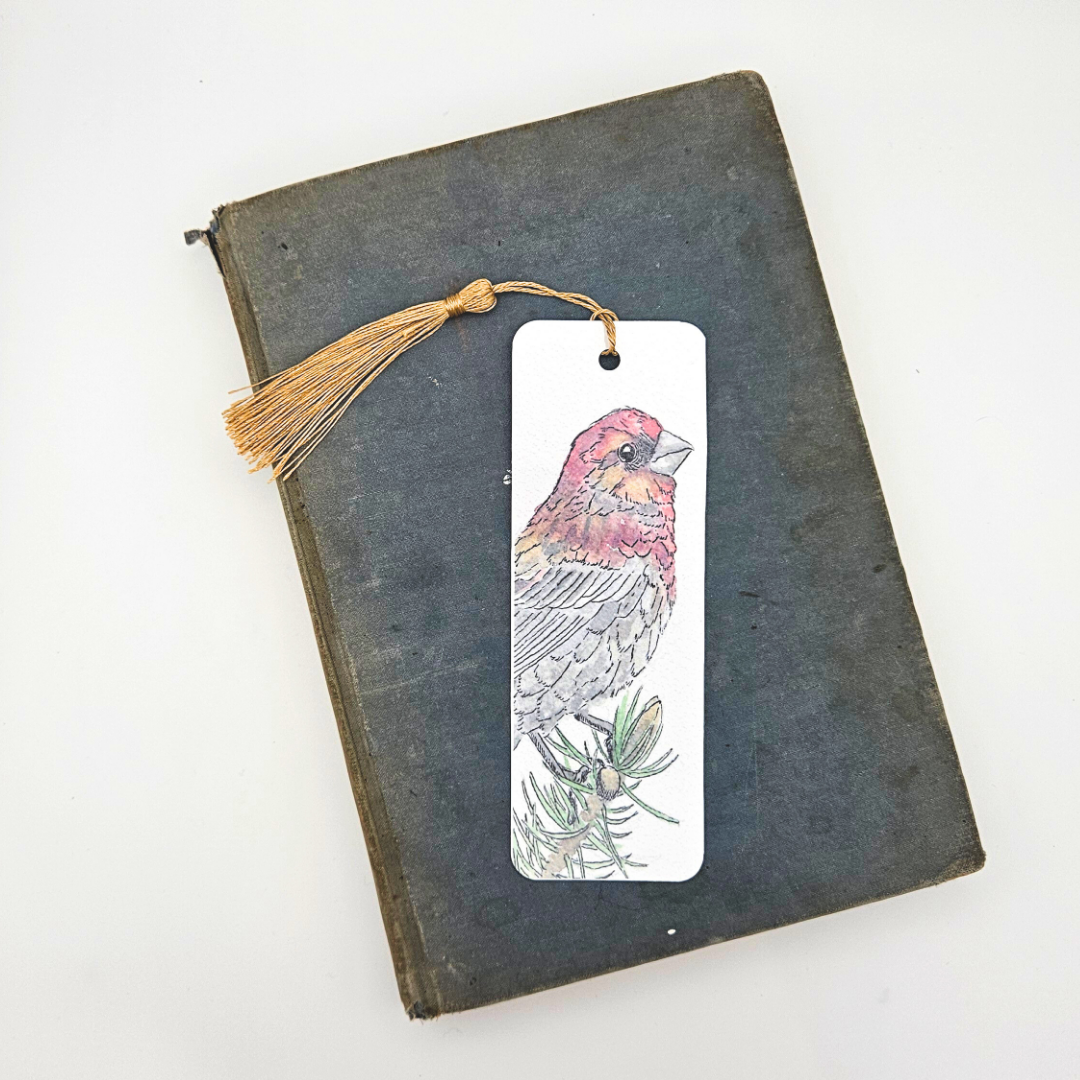 House Finch Woodland Animal Bookmark