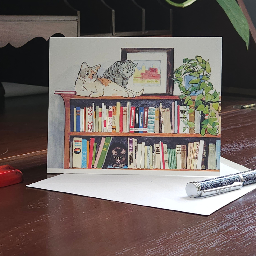 Cats IQ Assorted Notecard Set