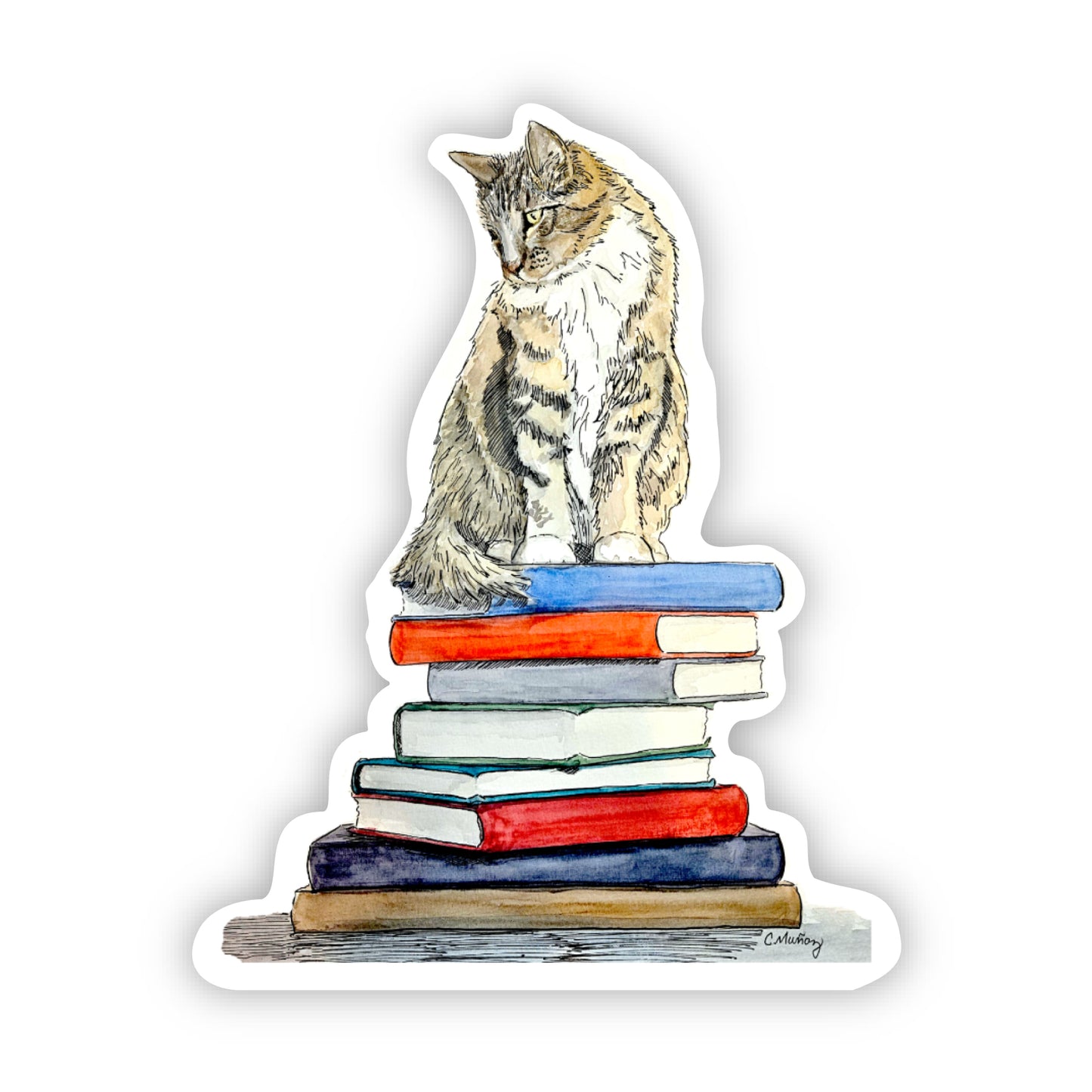 Which book? sticker