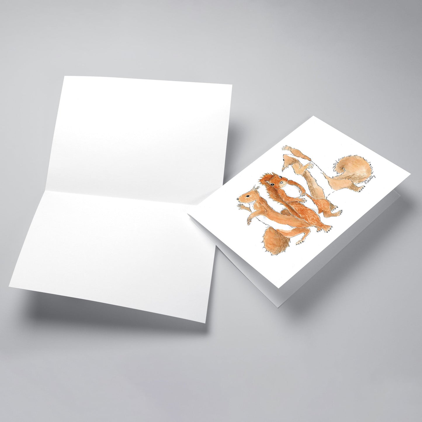 Fosse Trio Greeting Card