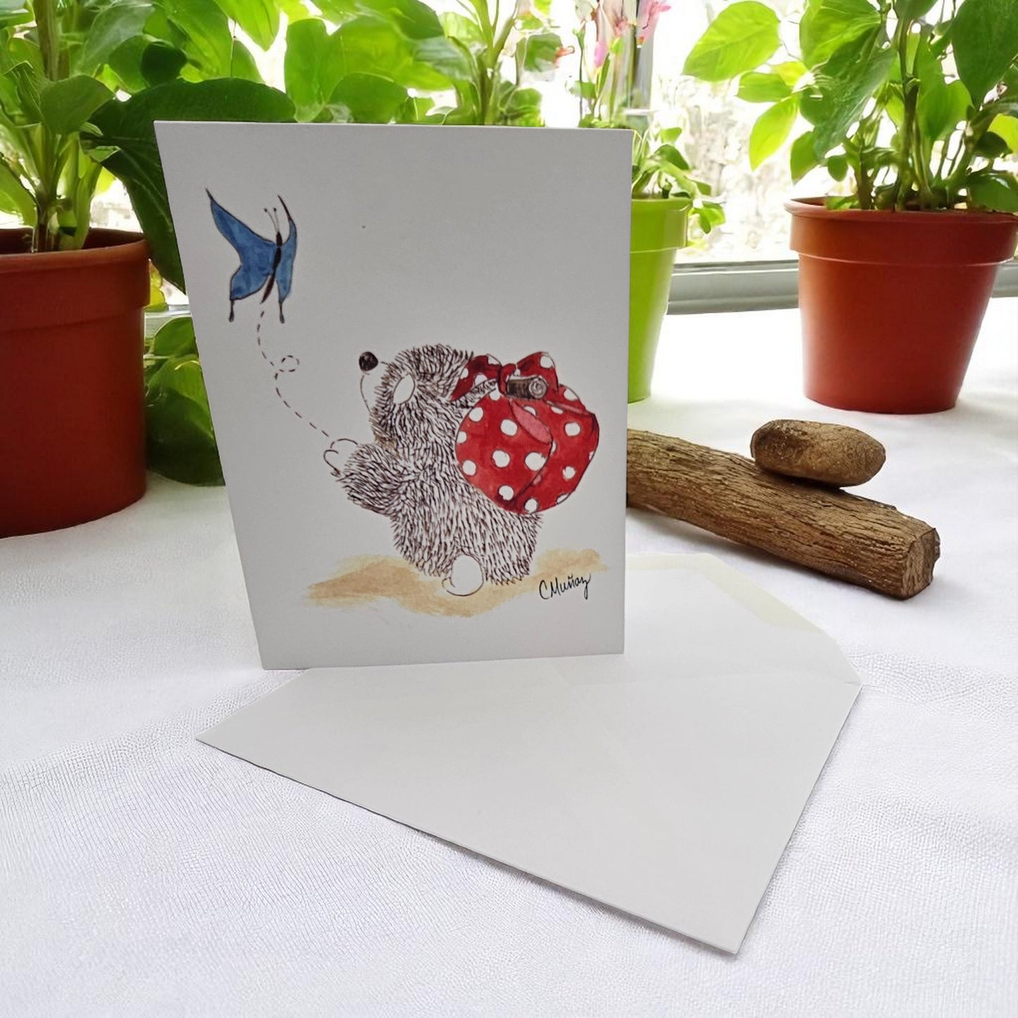 Miss You Already card
