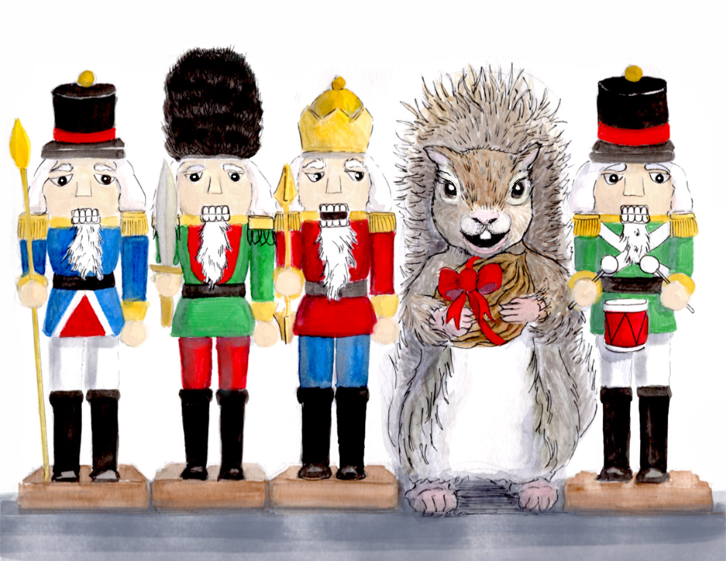 Nutcrackers card