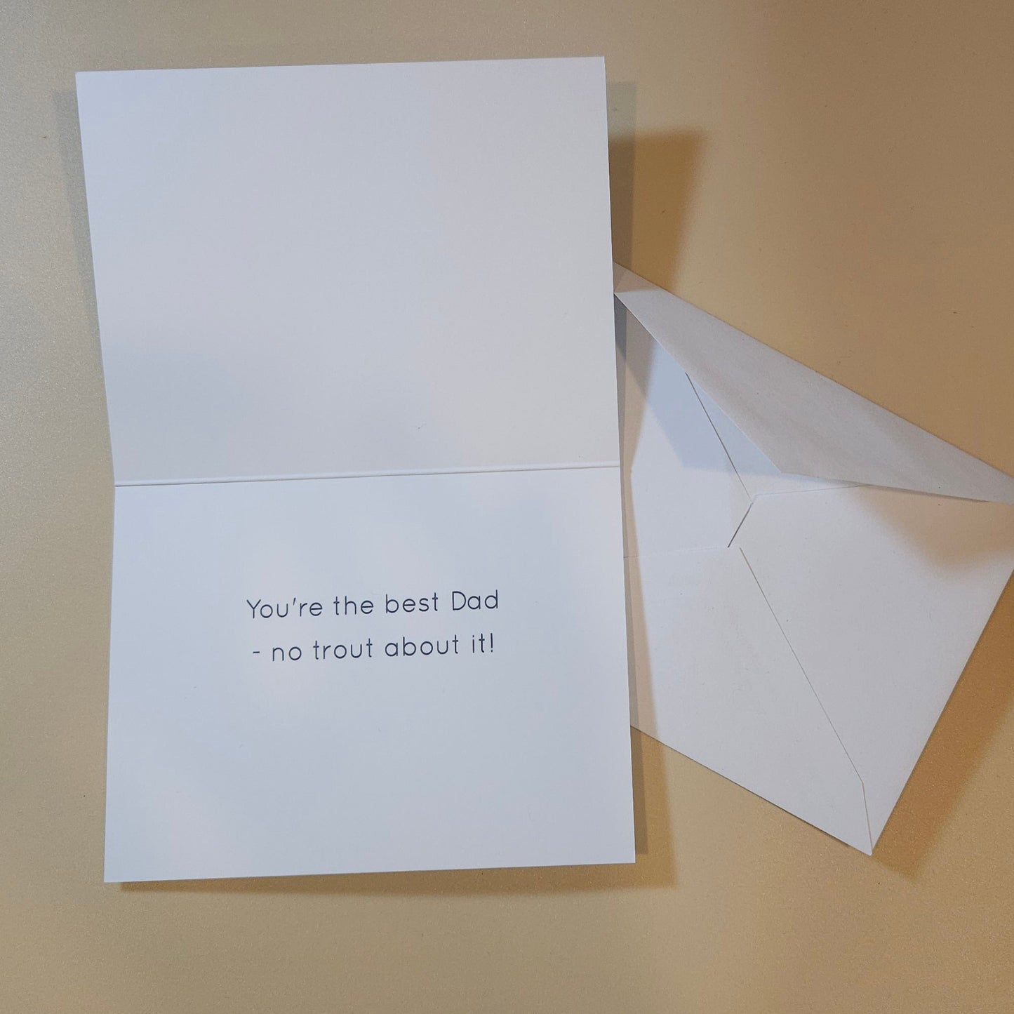 It's O-fish-al Father's Day Card