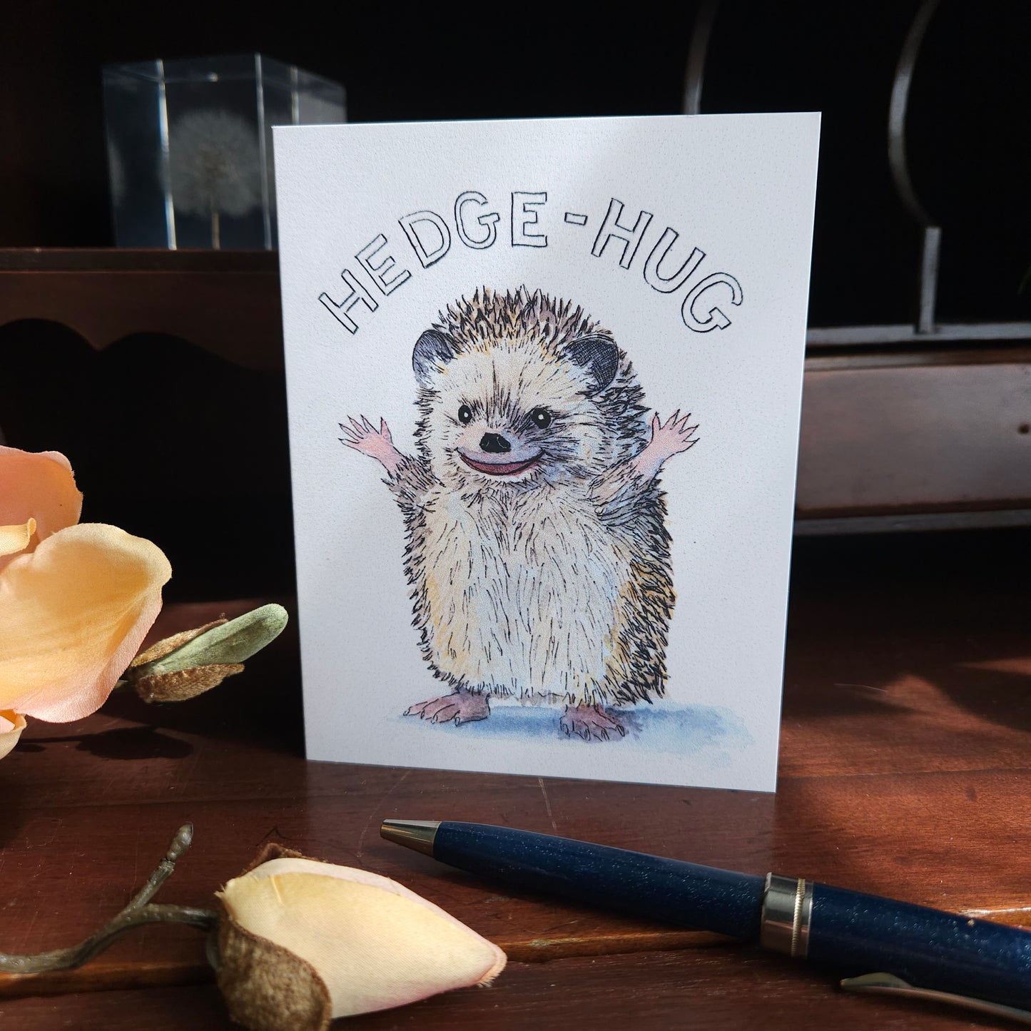 Hedge-hug Greeting Card