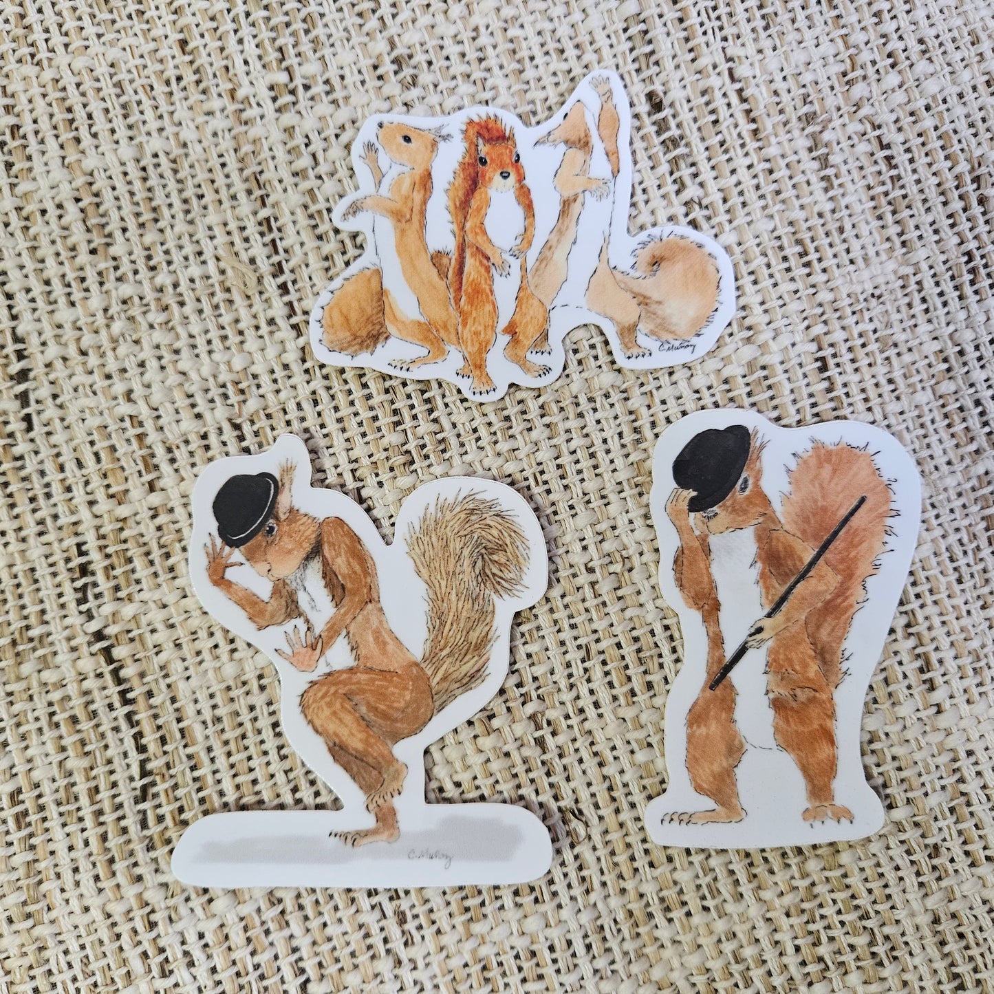 Fosse Trio Sticker