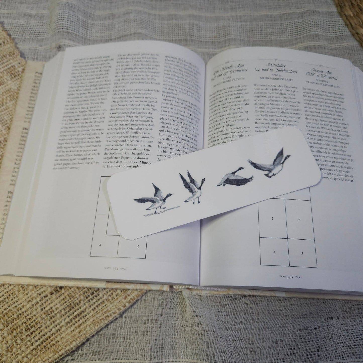 Flight Woodland Animal Bookmark