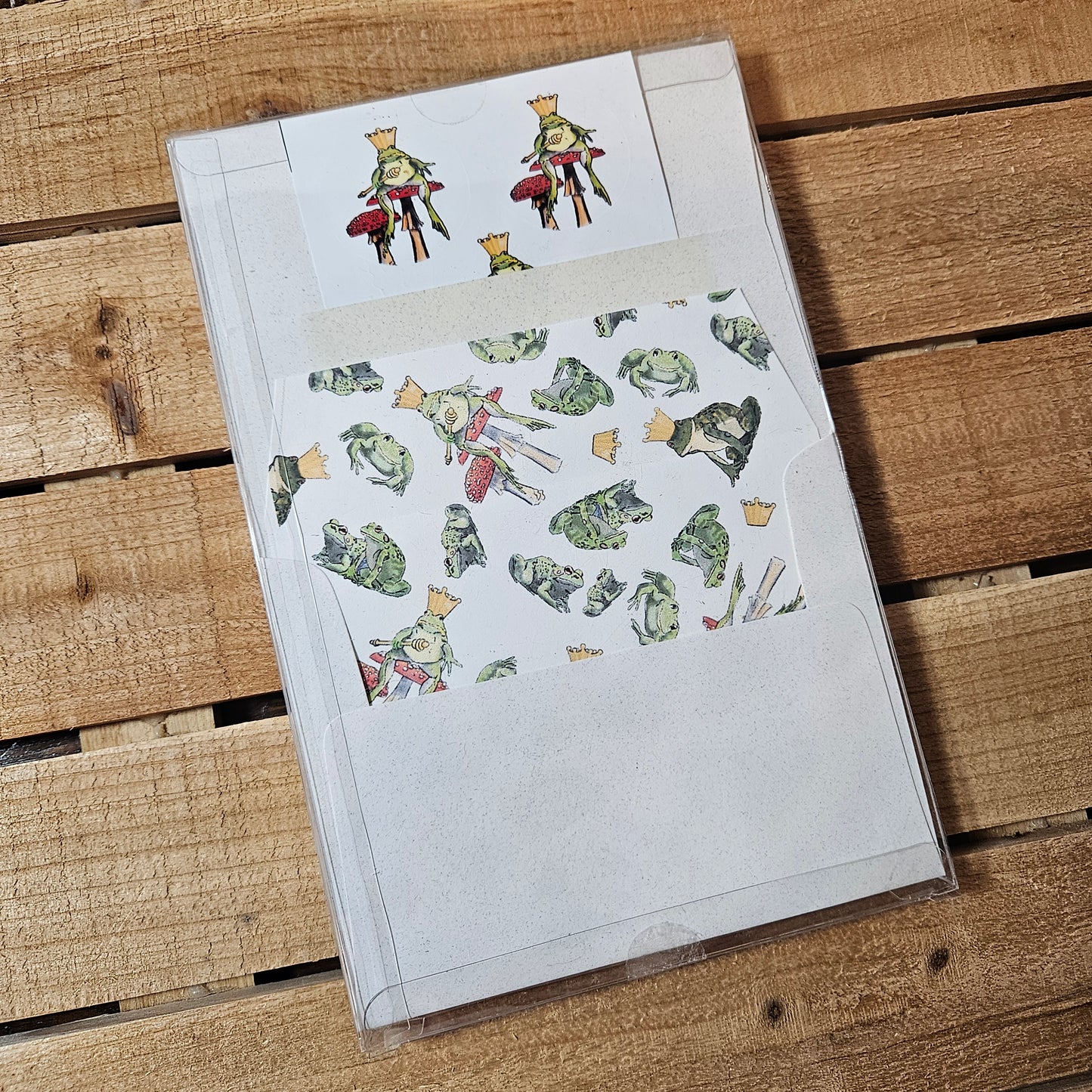 Frog Prince Letter Writing Set