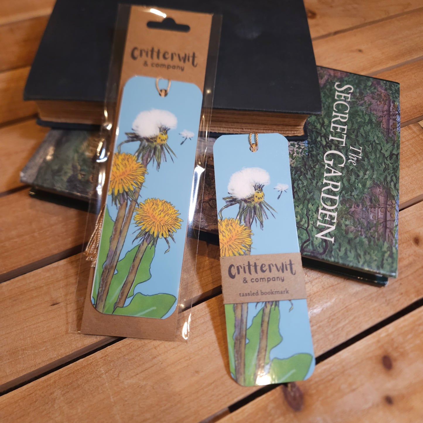 Dandelion Bookmark – Whimsical Botanical Reading Companion
