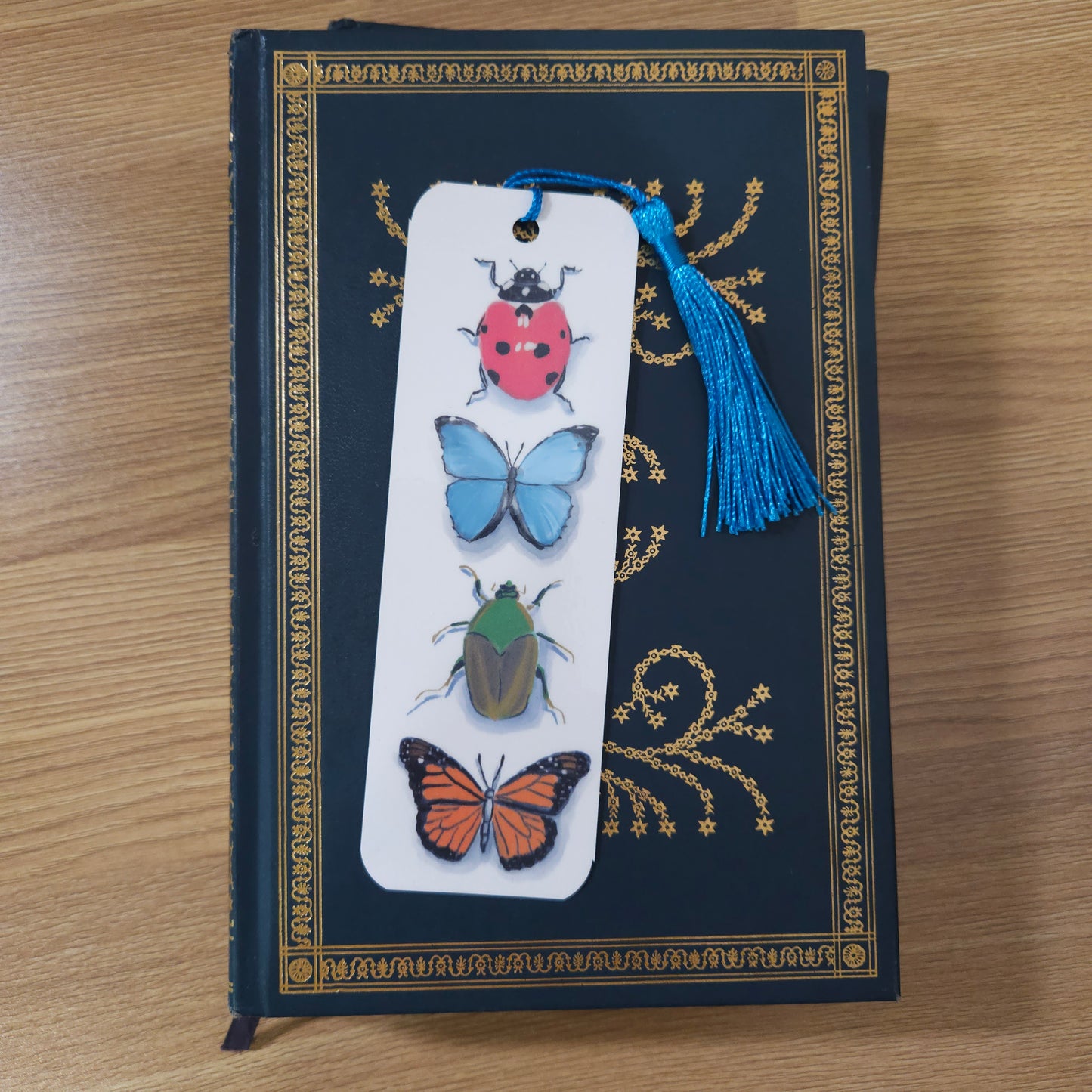 Bug and Butterfly Bookmark