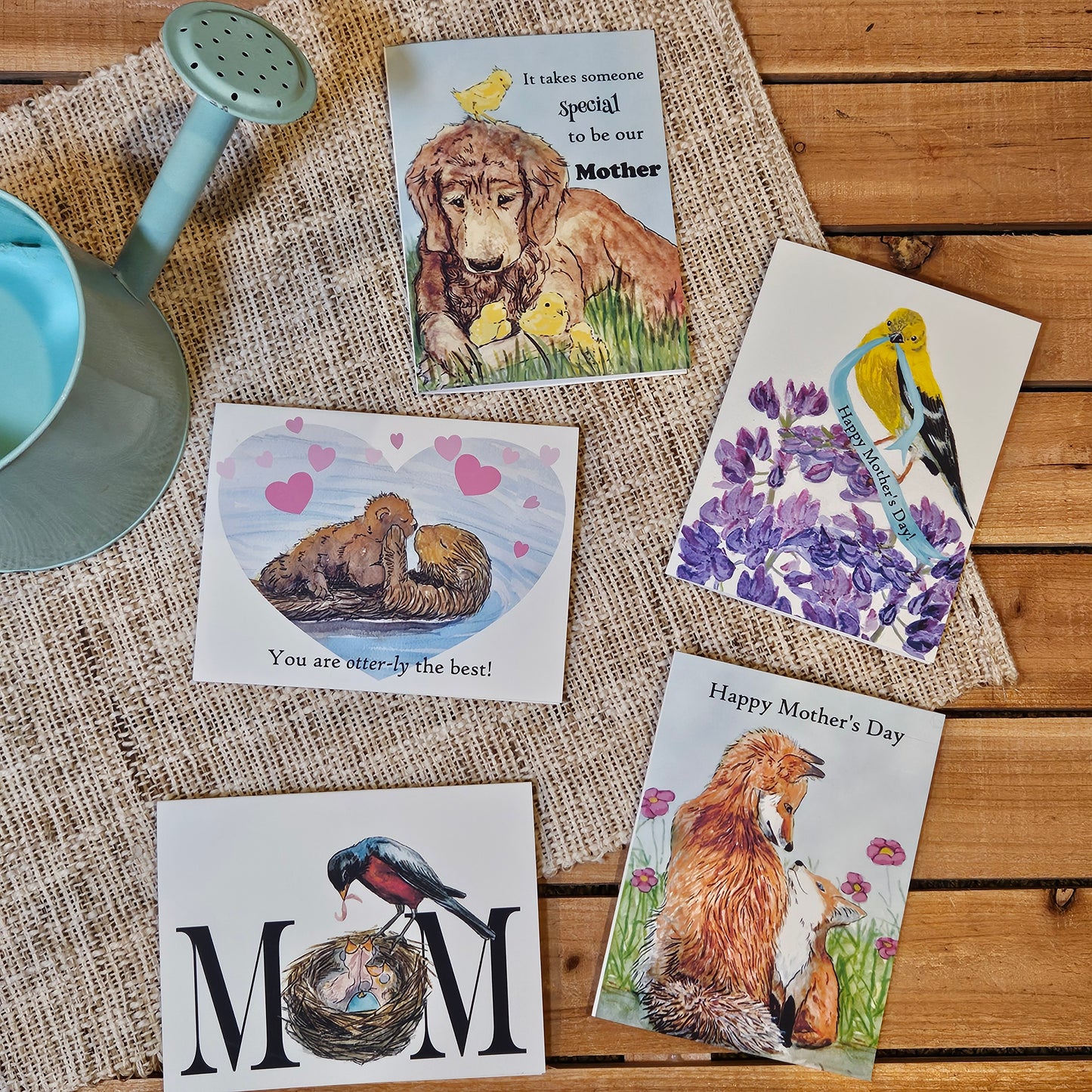 Mama Robin & Nest Mother’s Day Card | Woodland Greeting Card