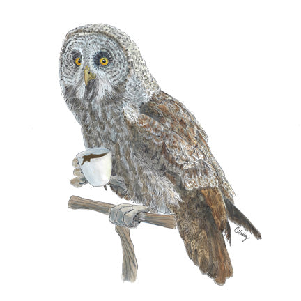 Spill the Tea – whimsical woodland animal gift, perfect for holidays and everyday use.