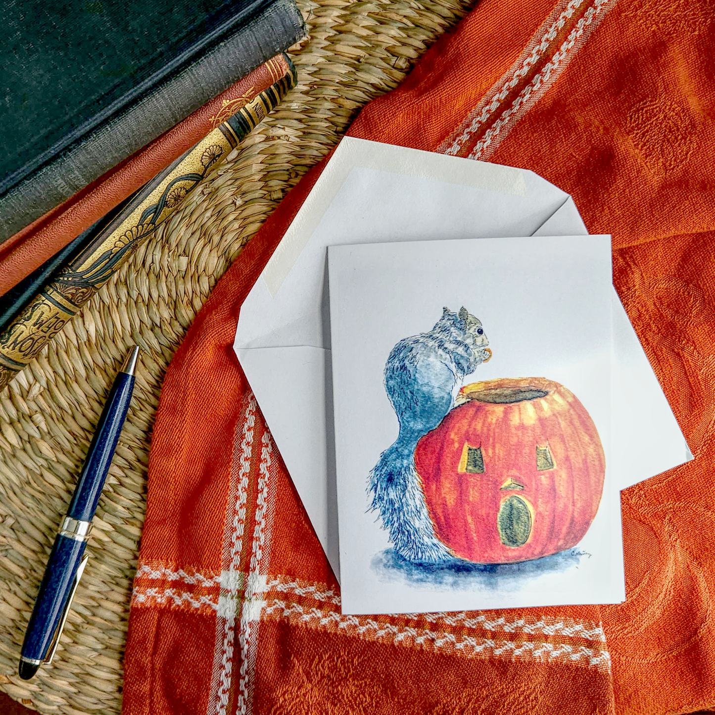 Pumpkin Surprise Card