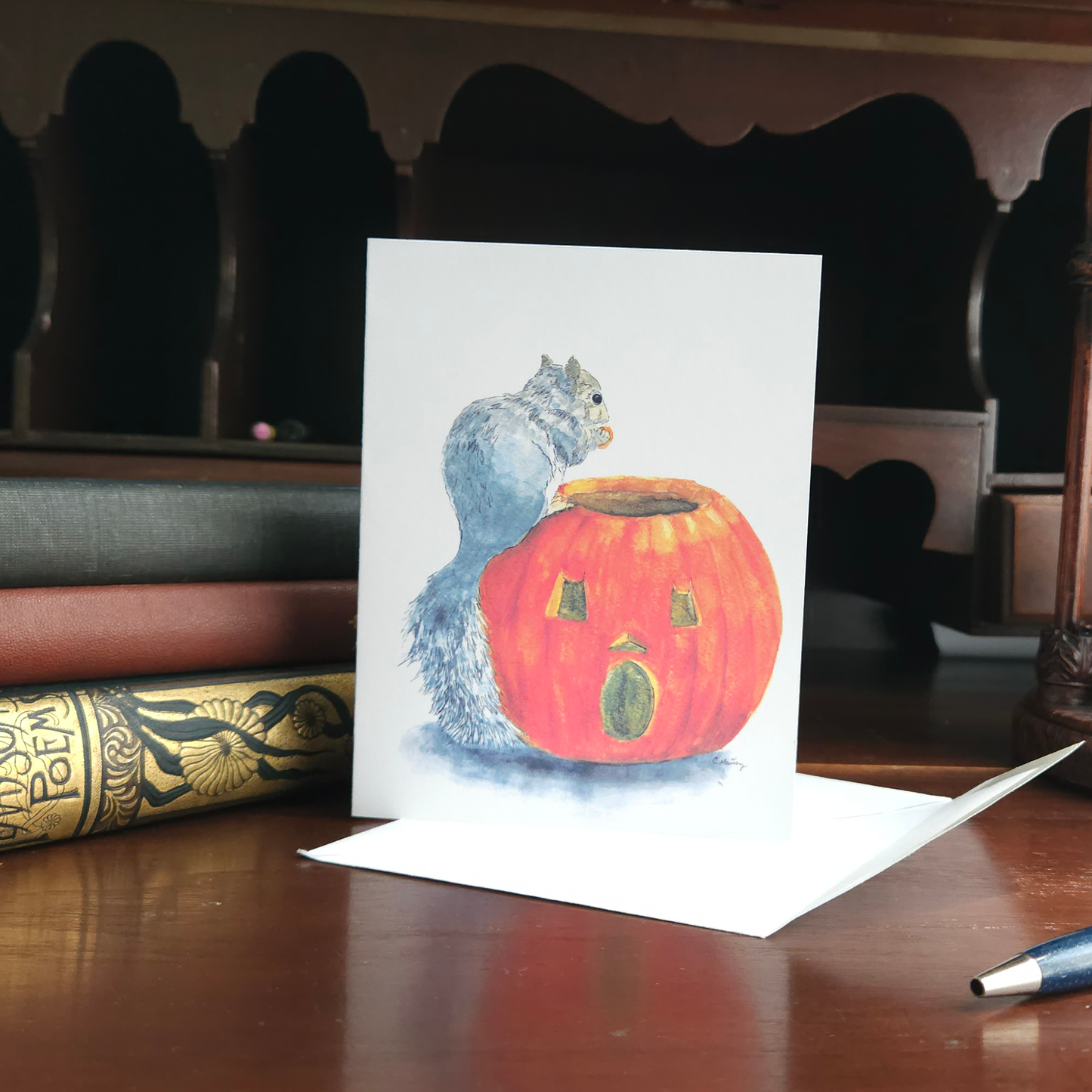 Pumpkin Surprise Card