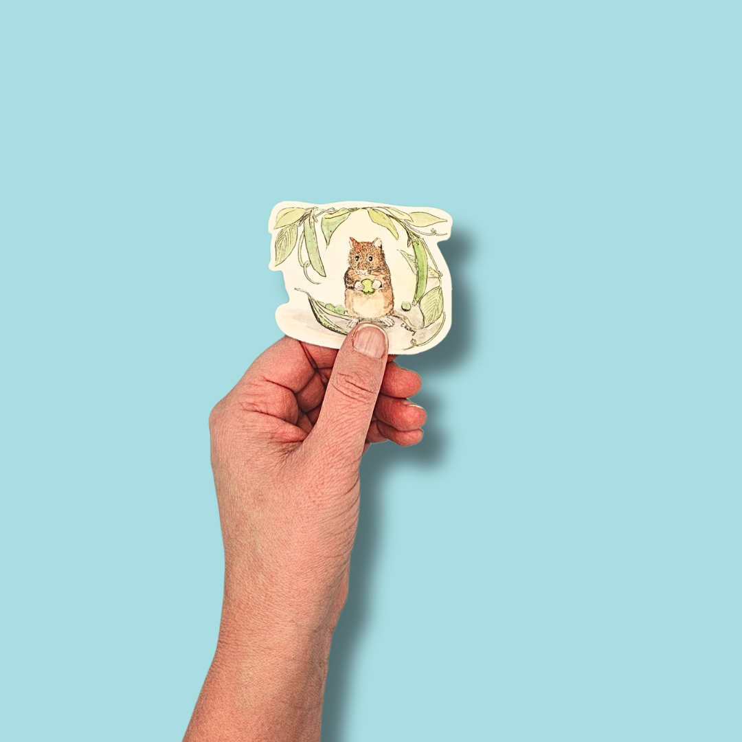 Sweetpea Mouse Sticker