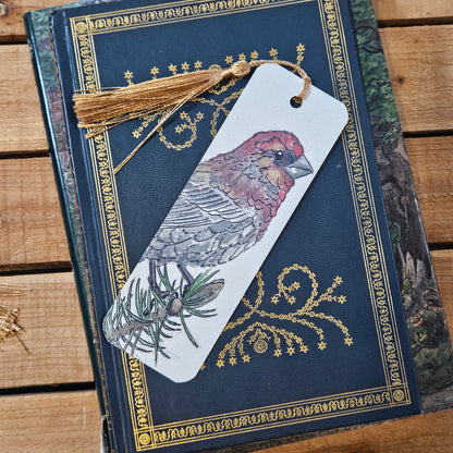 House Finch Woodland Animal Bookmark