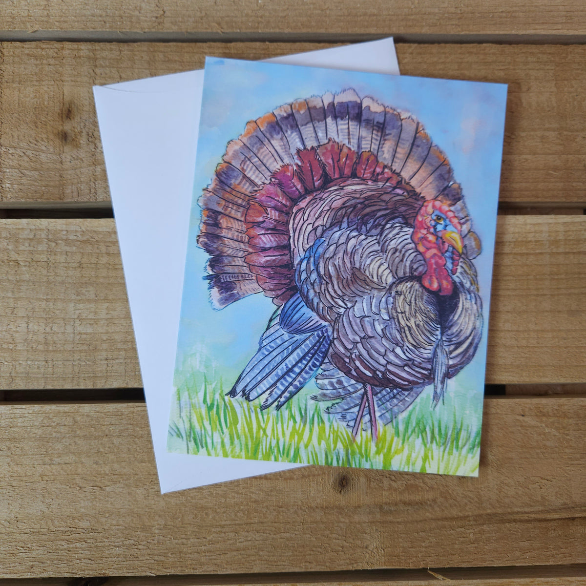 Turkey Thanksgiving Card | Critterwit & Co.