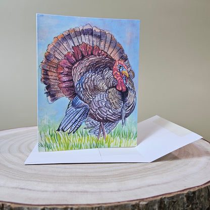 Turkey Thanksgiving Card | Critterwit & Co.