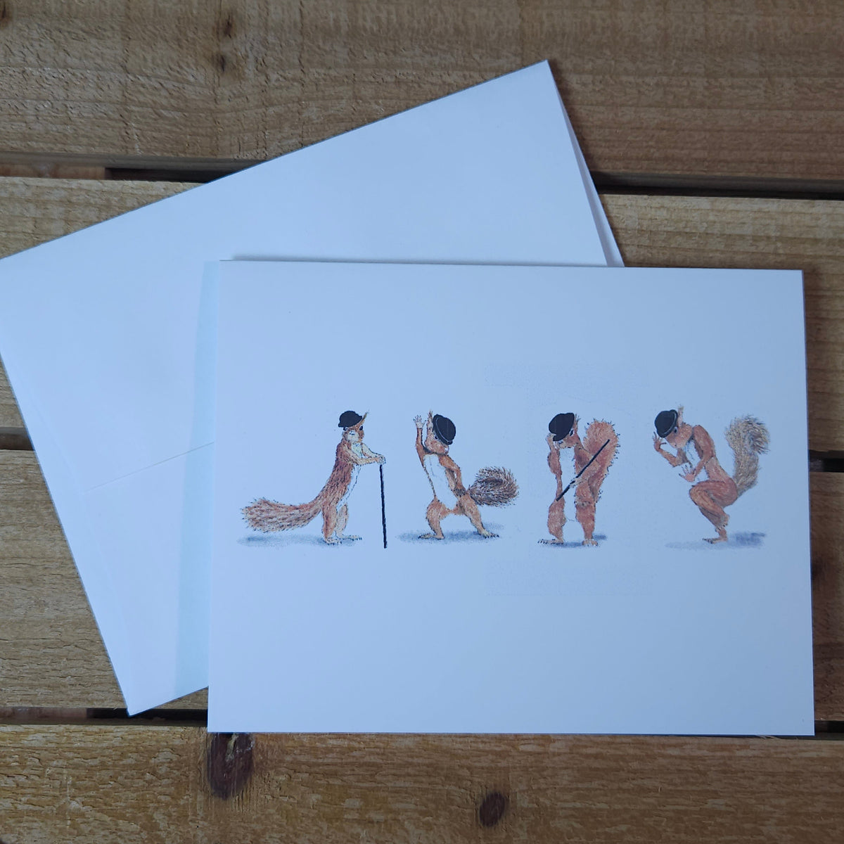 Fosse lineup greeting card