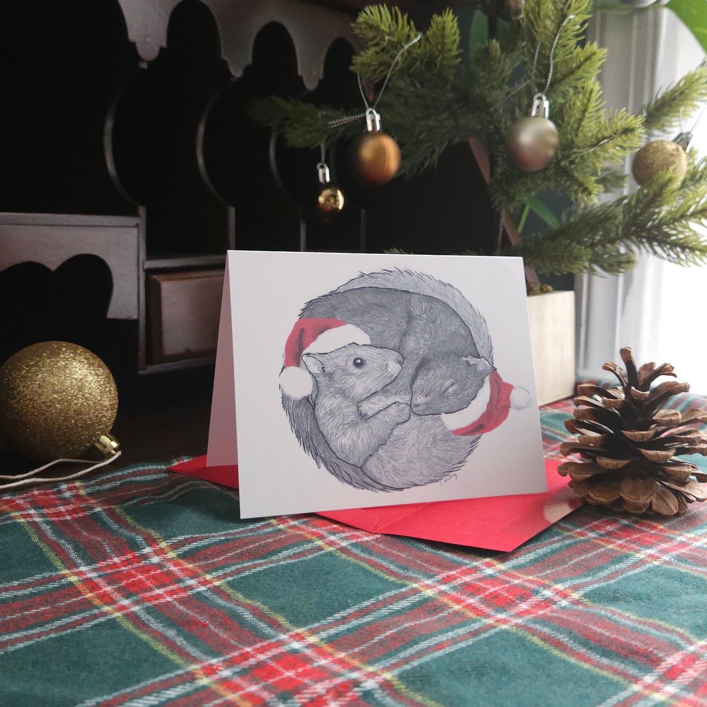Holiday Snuggles Card