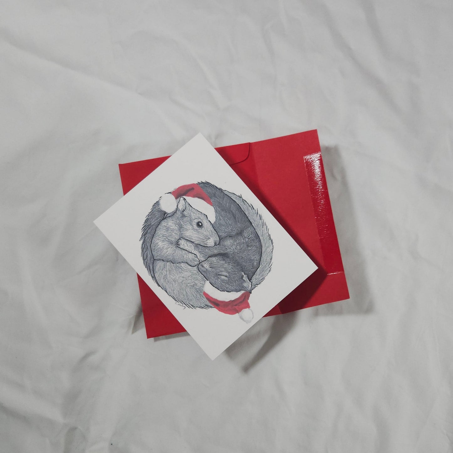 Holiday Snuggles Card
