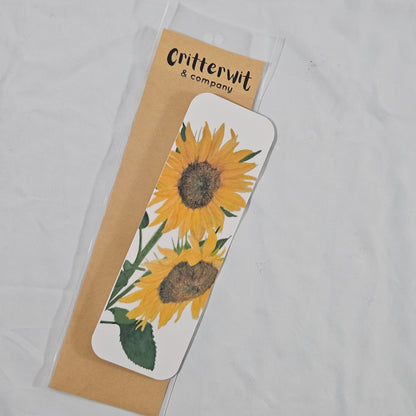 Sunflowers bookmark