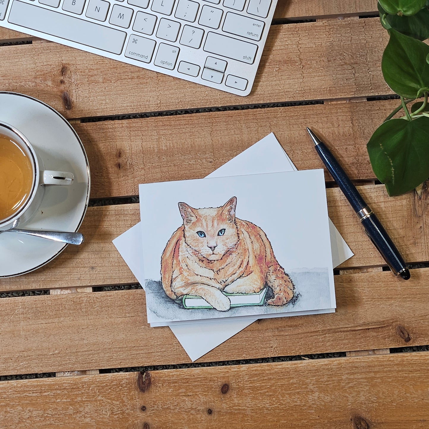 My Book Greeting Card