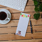 Mouse Christmas Lights List Notepad – Holiday Stationery