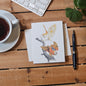 Coming and Going Greeting Card