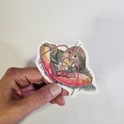 Lobster sticker