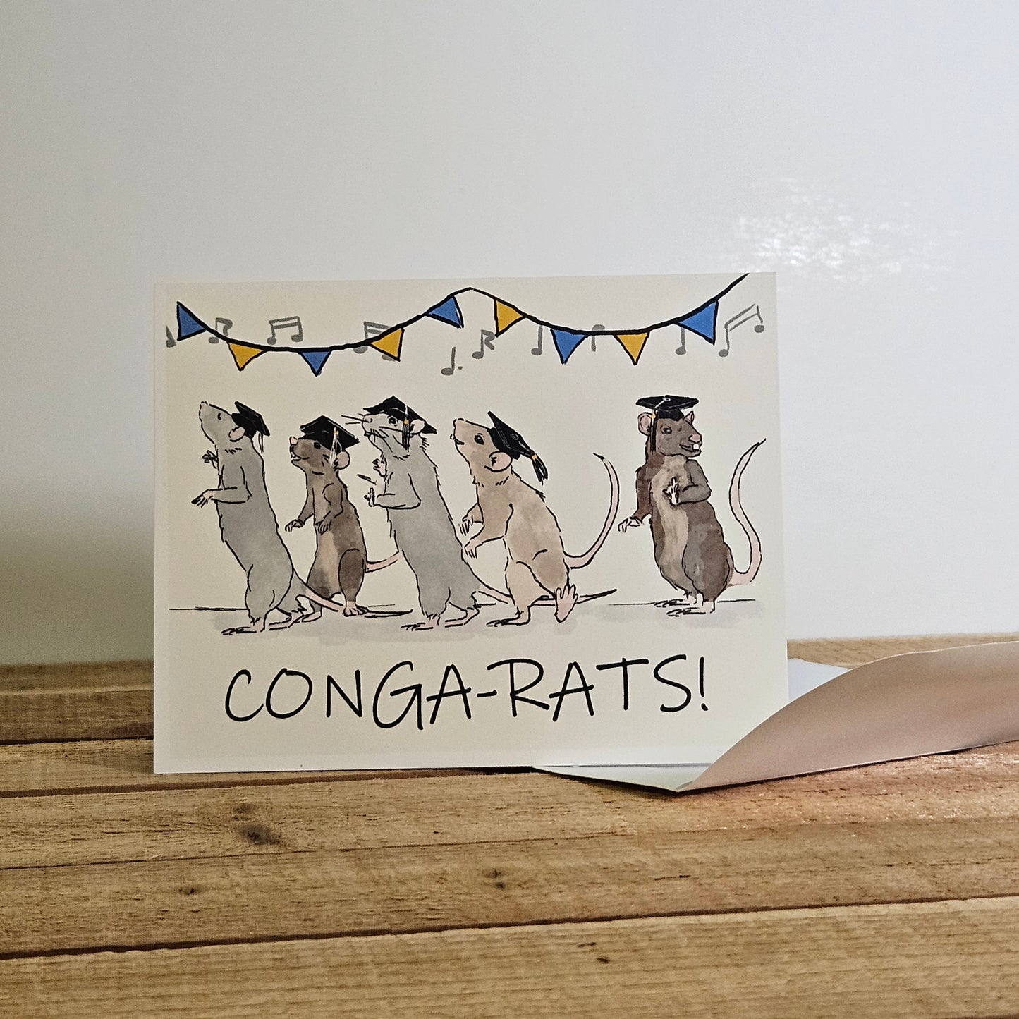 Conga-rats! Greeting Card