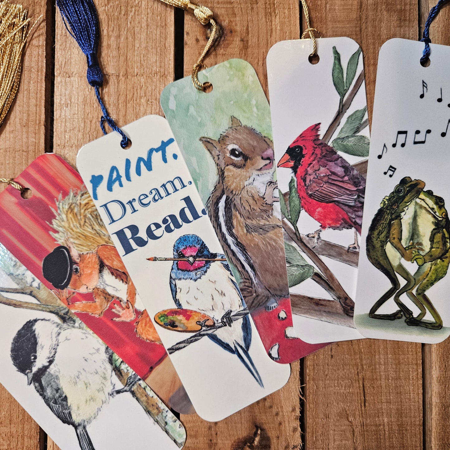 Painter swallow bookmark