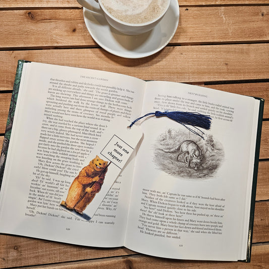 One More Chapter Groundhog Bookmark