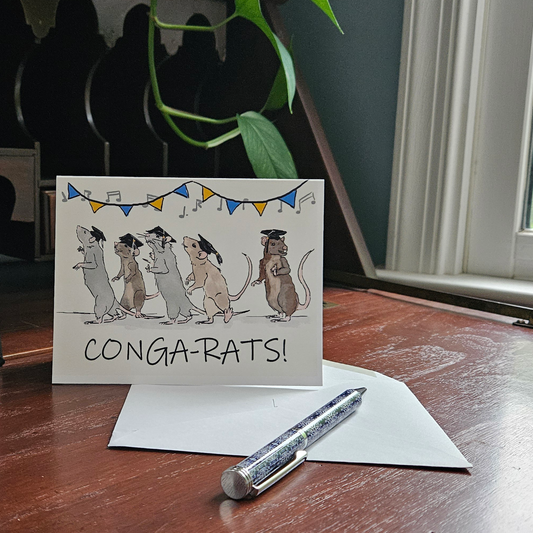 Conga-rats! Card