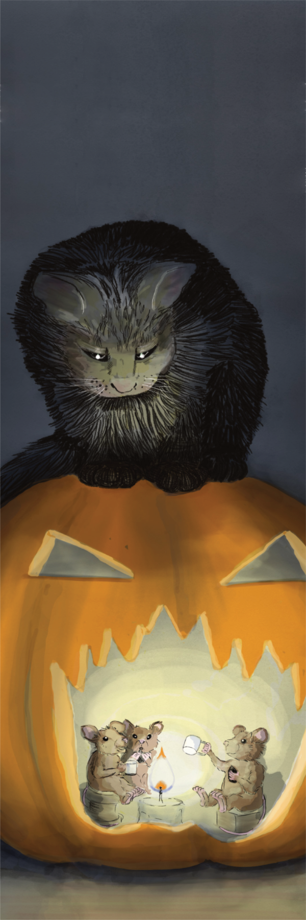 Halloween Feast Bookmark