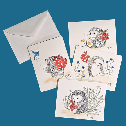 Hedgehog Assorted Notecard Set