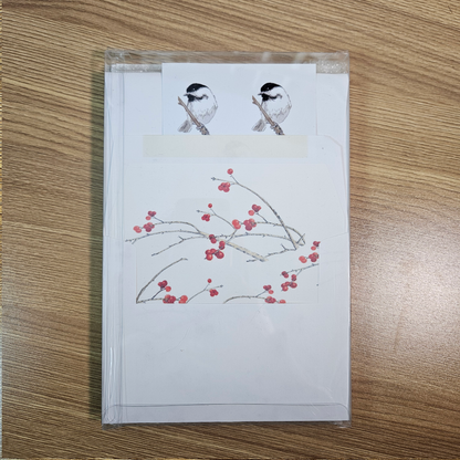 Winterberry Chickadee Letter Writing Set