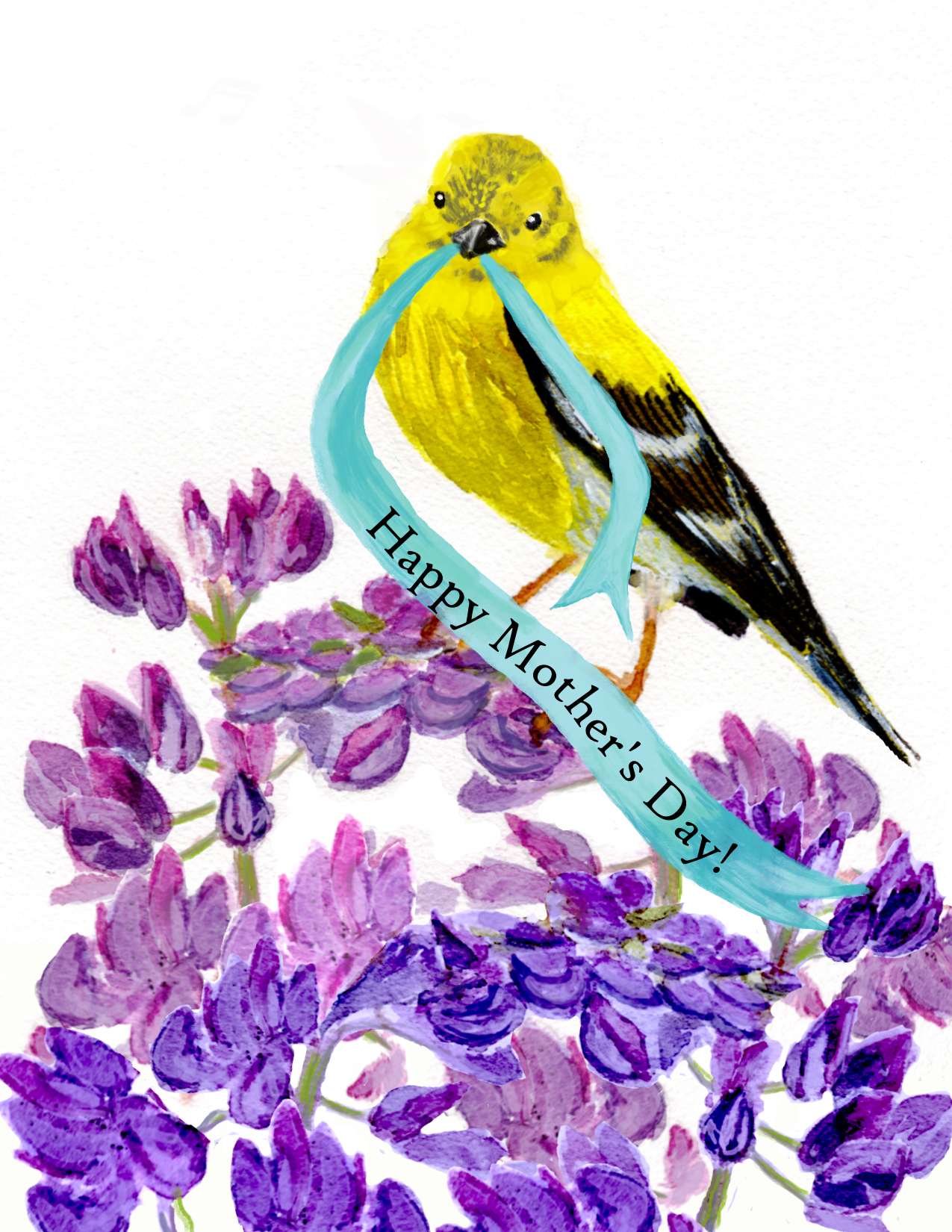 Beautiful Mother's Day – Woodland Greeting Card