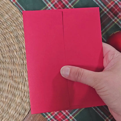 Woodland Carolers Card