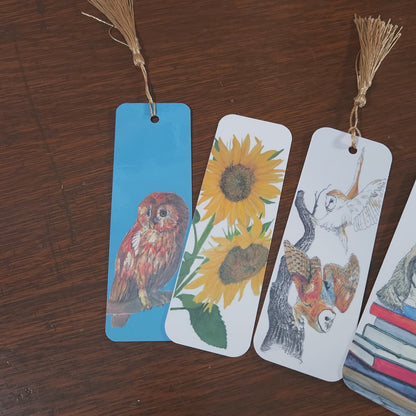 Sunflowers bookmark